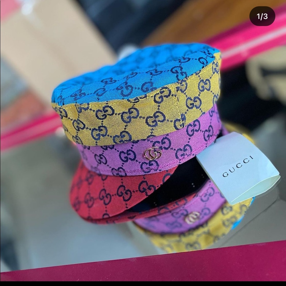 Beautiful, multicolored Gucci hat